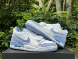 Authentic Air Jordan Legacy 312 Low GS White/Blue
