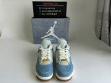 Authentic Air Jordan 4 Denim “Worn Blue”