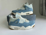 Authentic Air Jordan 4 Denim “Worn Blue”
