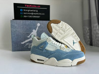 Authentic Air Jordan 4 Denim “Worn Blue”