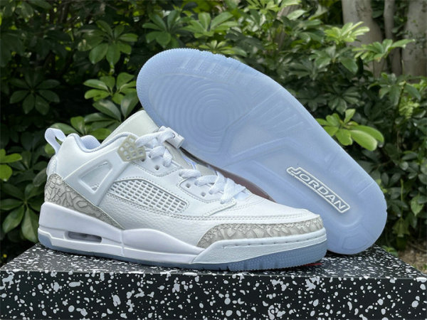 Authentic Jordan Spizike Low GS White/Blanc