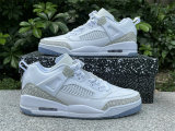 Authentic Jordan Spizike Low GS White/Blanc