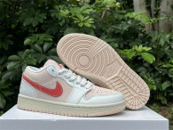 Authentic Air Jordan 1 Low WMNS Strawberry Milkshake