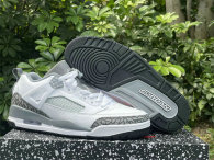 Authentic Jordan Spizike Low GS White/Grey