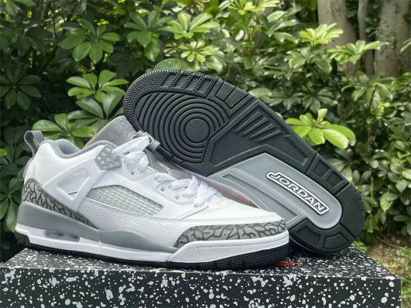 Authentic Jordan Spizike Low White/Grey