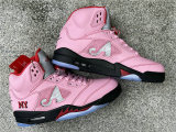 Authentic Awake NY x Air Jordan 5 GS “Arctic Pink”