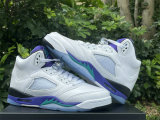 Authentic Air Jordan 5 GS “Grape ”