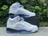Authentic Air Jordan 5 GS “Grape ”