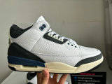 Authentic A Ma Maniére x Air Jordan 3 OG SP “Diffused Blue”