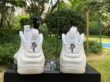 Authentic Nike Air Foamposite One “Triple White”