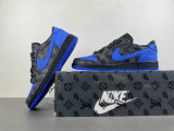 Authentic LV x Air Jordan 1 Low