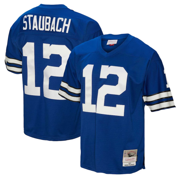 Dallas Cowboys Roger Staubach Jerseys 055