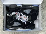 Authentic Air Jordan 5 GS “Black Metallic Reimagined ”
