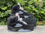 Authentic Air Jordan 5 GS “Black Metallic Reimagined ”