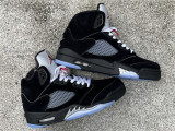 Authentic Air Jordan 5 GS “Black Metallic Reimagined ”