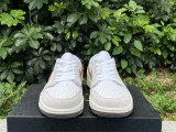 Authentic Air Jordan 1 Low Blanc/White/Brown