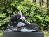 Authentic Air Jordan 5 GS “Black Metallic Reimagined ”