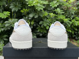 Authentic Air Jordan 1 Low Blanc/White/Brown