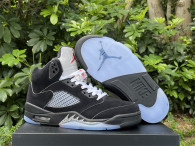Authentic Air Jordan 5 GS “Black Metallic Reimagined ”
