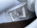 Authentic Air Jordan 1 Low Blanc/White/Brown