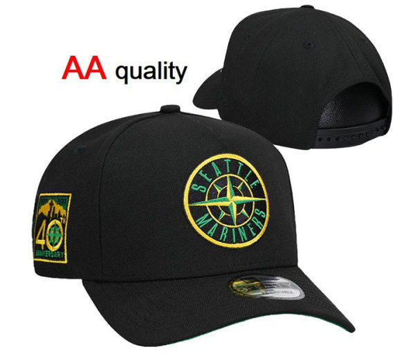 MLB Seattle Mariners Snapback Hat (23)