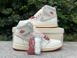 Authentic Air Jordan 1 HI Rare Air  “Cinnabar”