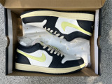 Authentic Air Jordan 1 Low Luminous Gree/Sail