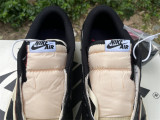 Authentic Air Jordan 1 Low GS Beige/Black
