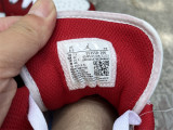 Authentic Air Jordan 1 Low Red/White