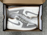 Authentic Air Jordan 1 Low Gree/Sail/Grey/Red