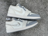 Authentic Air Jordan 1 Low “Sail/Soft Pearl”