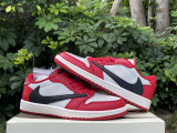 Authentic Travis Scott x Air Jordan 1 Low Red/White/Black