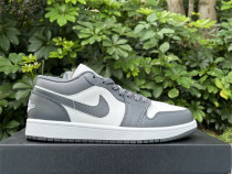 Authentic Air Jordan 1 Low Grey/White Authentic Air Jordan 1 Low Grey/White