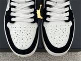 Authentic Air Jordan 1 Low Grey/Sail/Black