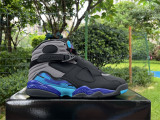 Authentic Air Jordan 8 Aqua 2025
