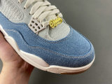 Perfect Air Jordan 4 WMNS Denim “Worn Blue”