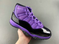 Authentic Air Jordan 11 Black/Purple