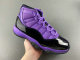 Authentic Air Jordan 11 Black/Purple