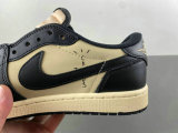 Authentic Travis Scott x Air Jordan 1 Low Pale Vanilla