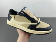 Authentic Travis Scott x Air Jordan 1 Low Pale Vanilla