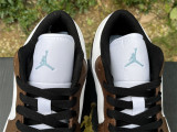 Authentic Air Jordan 1 Low Blue Grey/White
