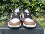 Authentic Air Jordan 1 Low Blue Grey/White