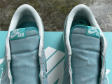 Authentic Air Jordan 1 Low Washed Teal