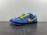 Authentic The Powerpuff Girls x Nike SB Dunk Low Blue