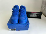 Authentic Nigel Sylvester x Air Jordan 4 Blue
