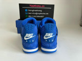 Authentic Nigel Sylvester x Air Jordan 4 Blue