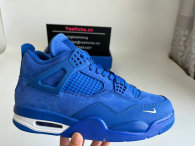 Authentic Nigel Sylvester x Air Jordan 4 Blue
