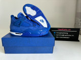 Authentic Nigel Sylvester x Air Jordan 4 Blue
