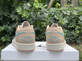 Authentic Air Jordan 1 Low “Light Orewood Brown/Hemp”