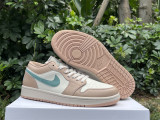 Authentic Air Jordan 1 Low “Light Orewood Brown/Hemp”